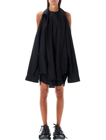 BALENCIAGA Oversized Suspended Dress Size 36