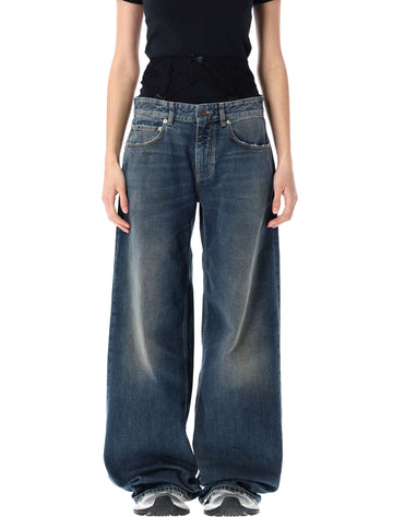 BALENCIAGA Wide Leg Baggy Pants - Women's Fashion