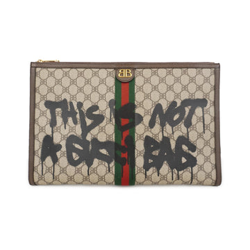 Gucci x Balenciaga 'The Hacker Project Graffiti Pouch'