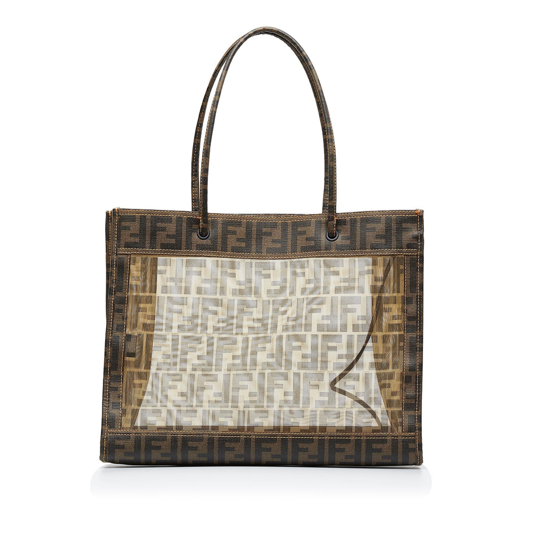 FENDI Zucca Mesh Tote Tote Bag