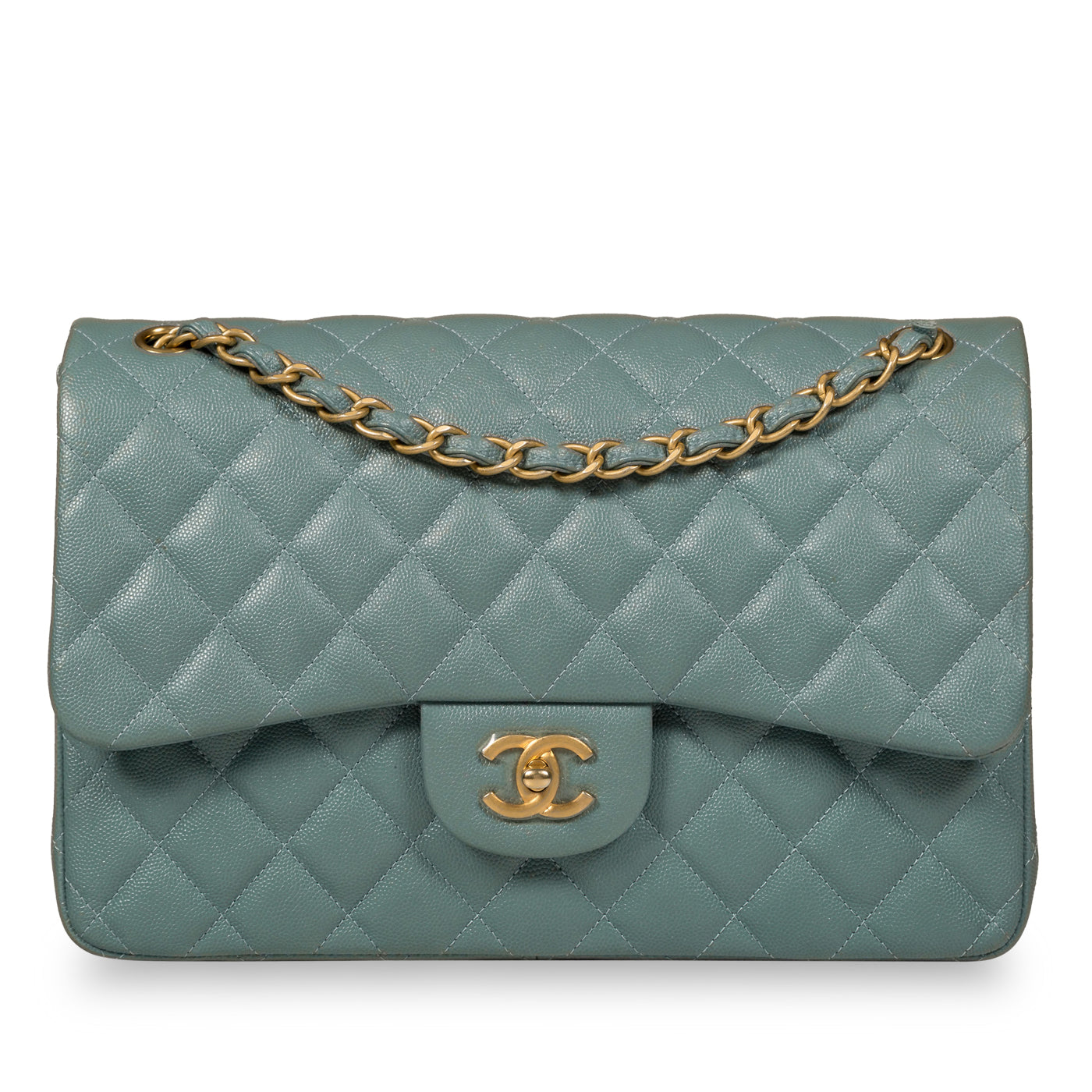 Chanel Classic Flap Bag Jumbo Caviar