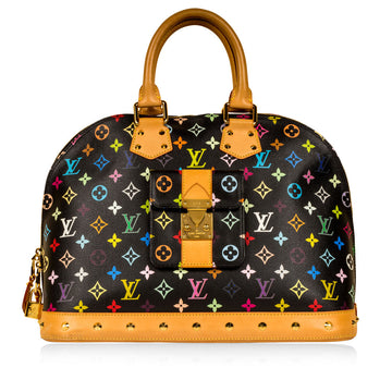 Louis Vuitton Alma GM Murakami Multicolore Black