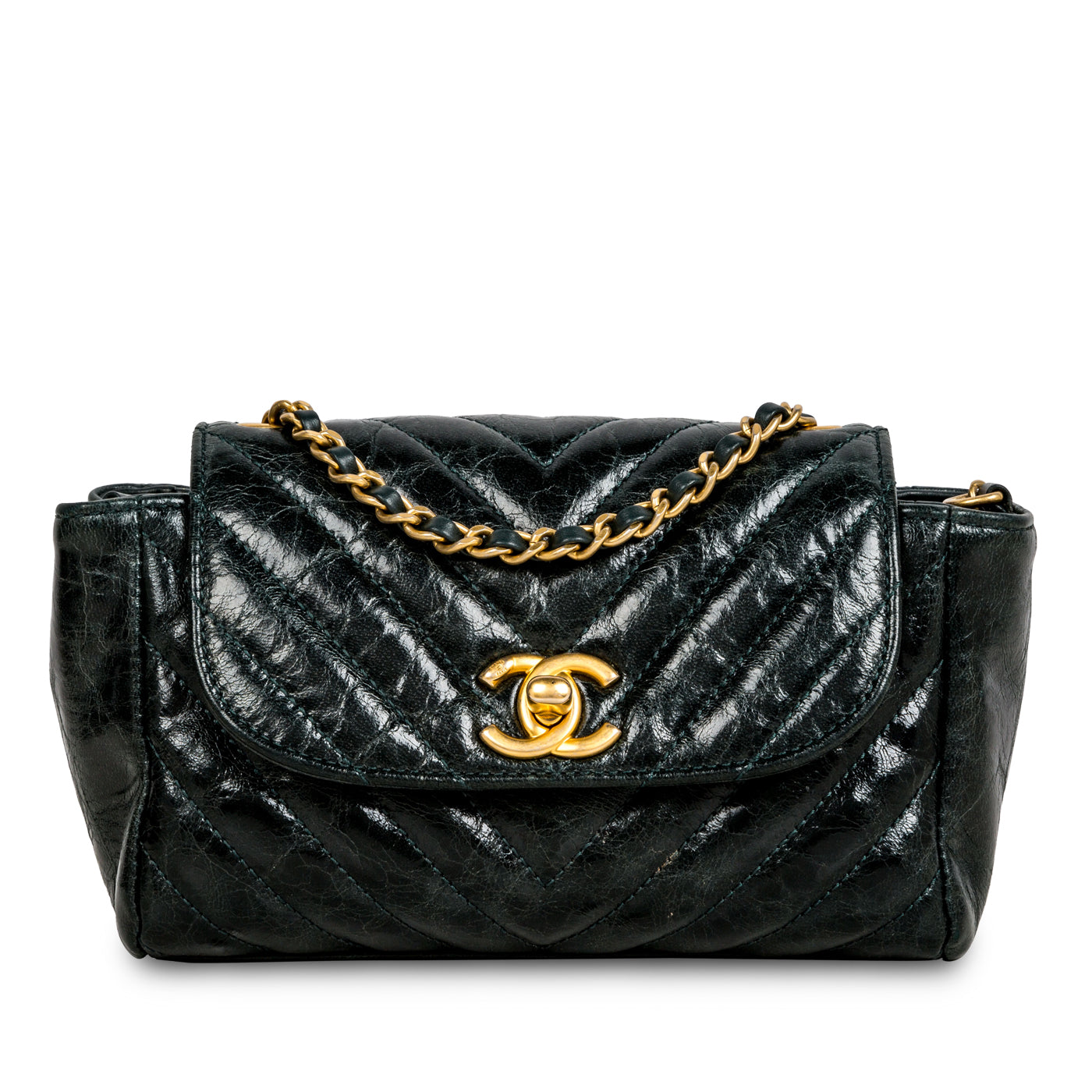 Chanel Mini Distressed Crossbody Bag
