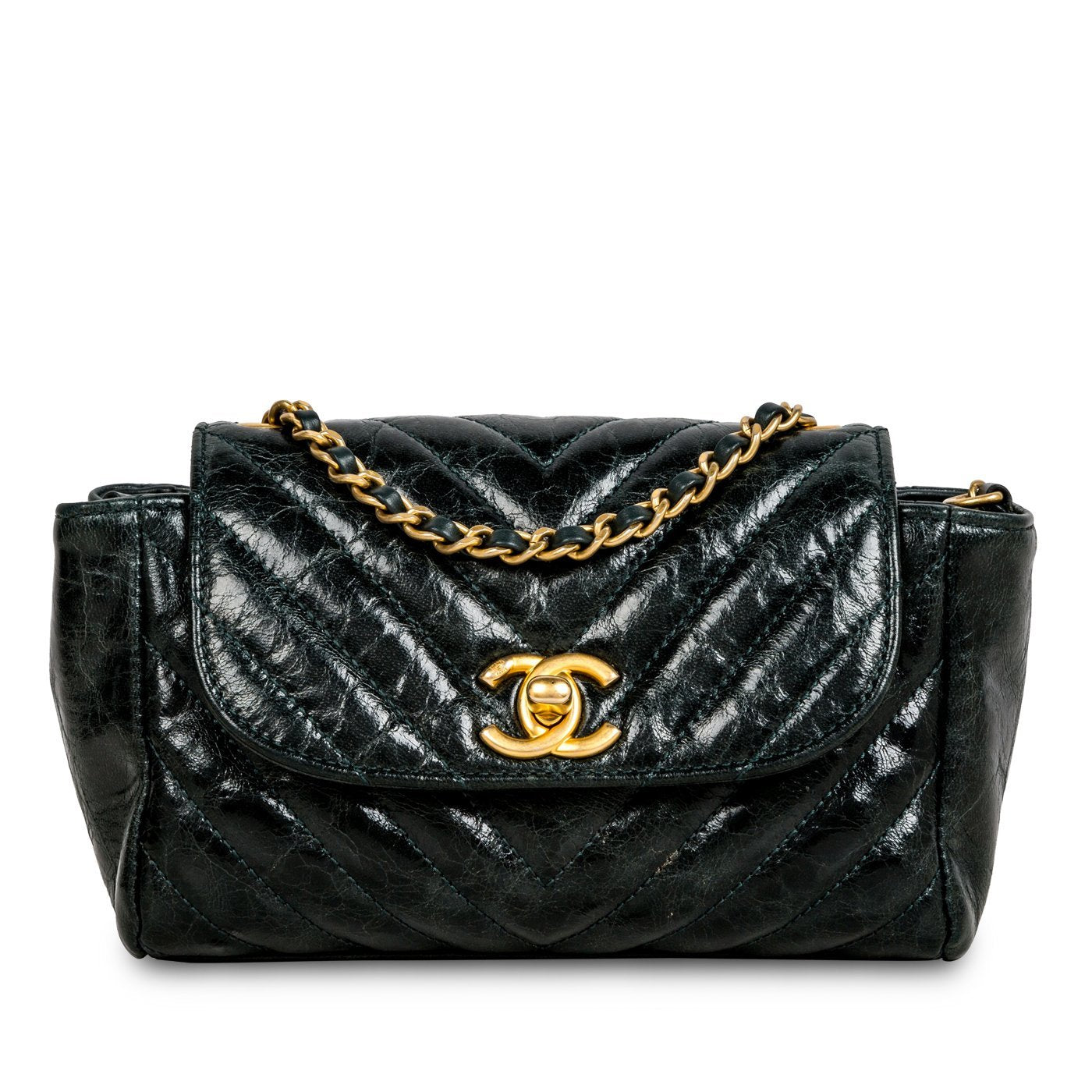 Chanel Mini Distressed Crossbody Bag