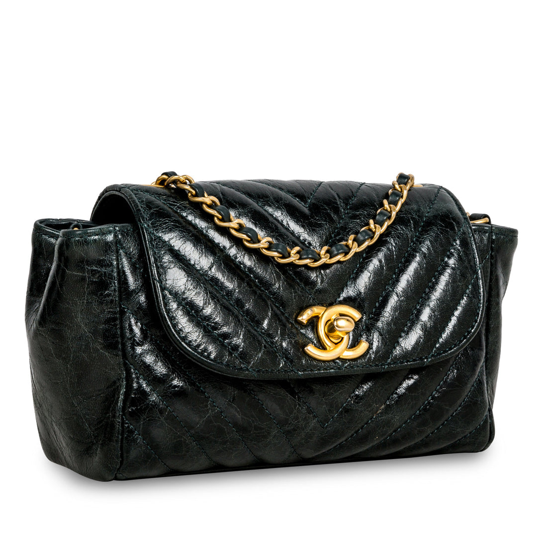 Chanel Mini Distressed Crossbody Bag