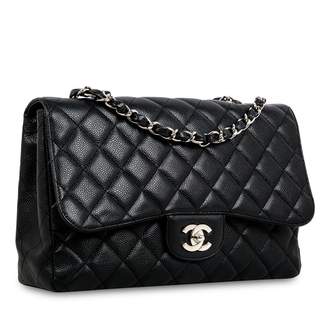 Chanel Classic Flap Bag Jumbo Single Flap
