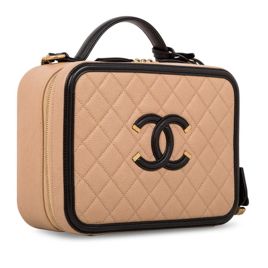 Chanel Large CC Filigree Vanity Case
