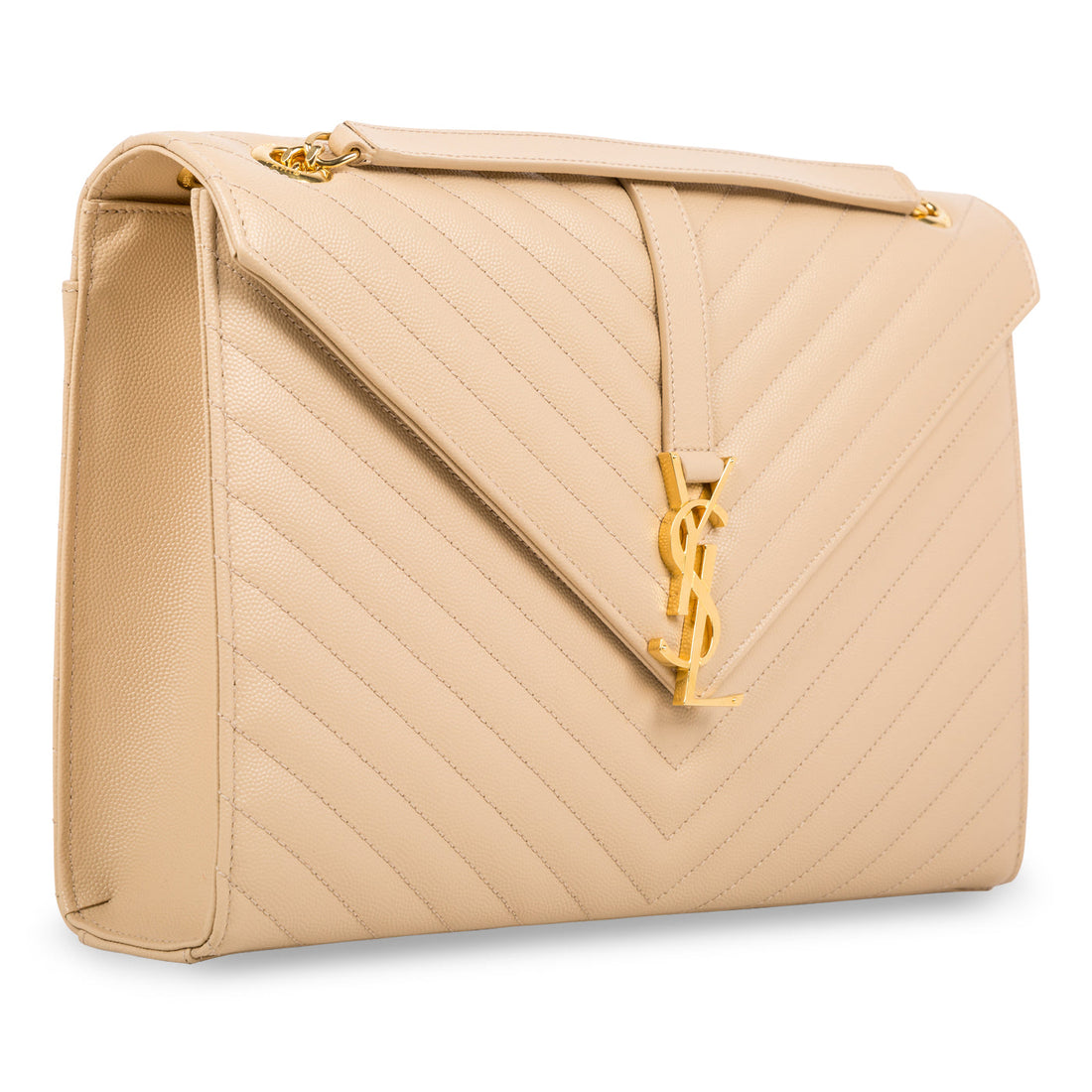 Yves Saint Laurent Large Monogram Envelope Shoulder Bag