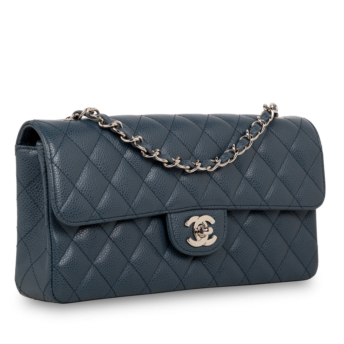 Chanel East West Flap Bag