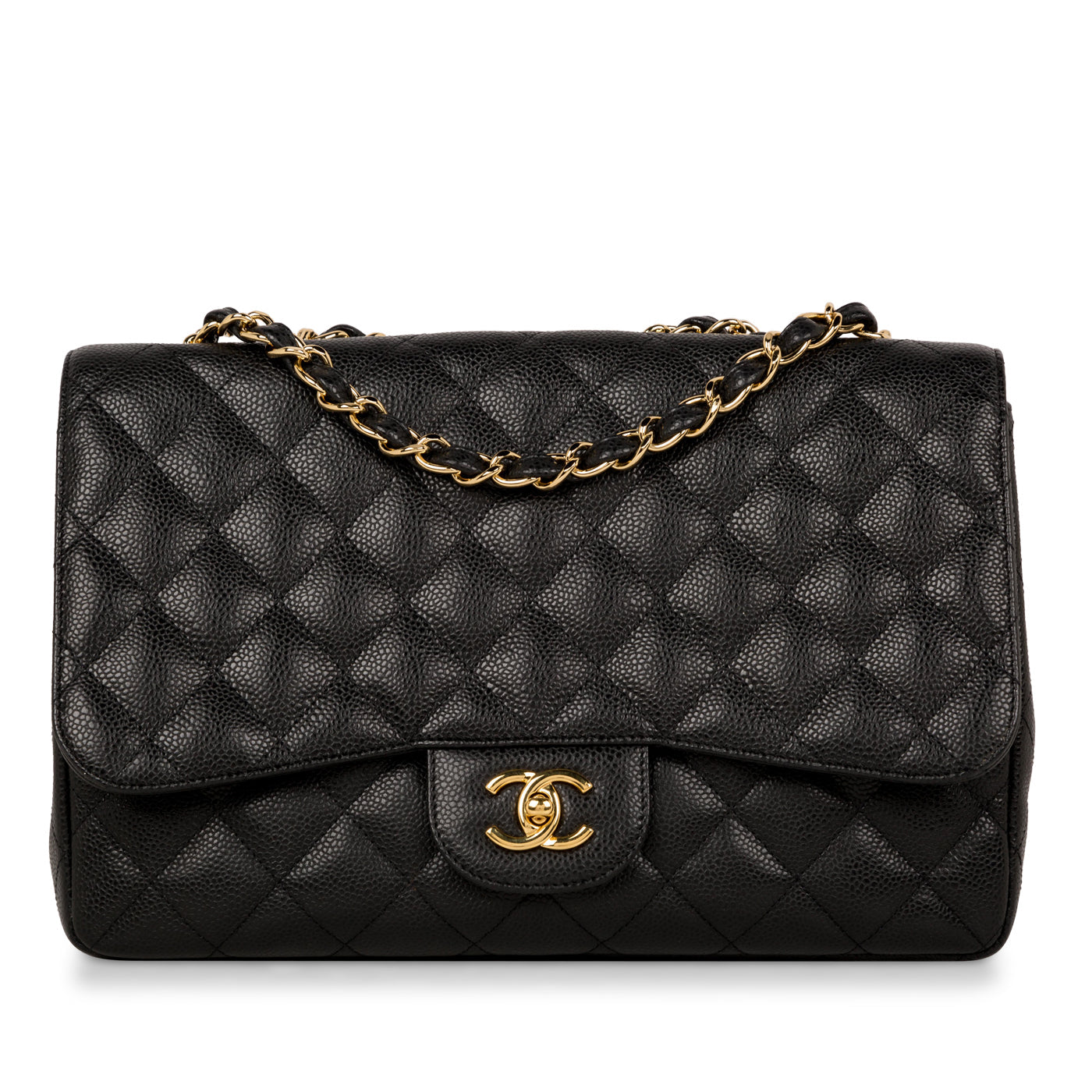 Chanel Classic Flap Bag Jumbo Single Flap