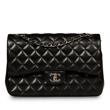 Chanel Classic Flap Bag Jumbo SHW