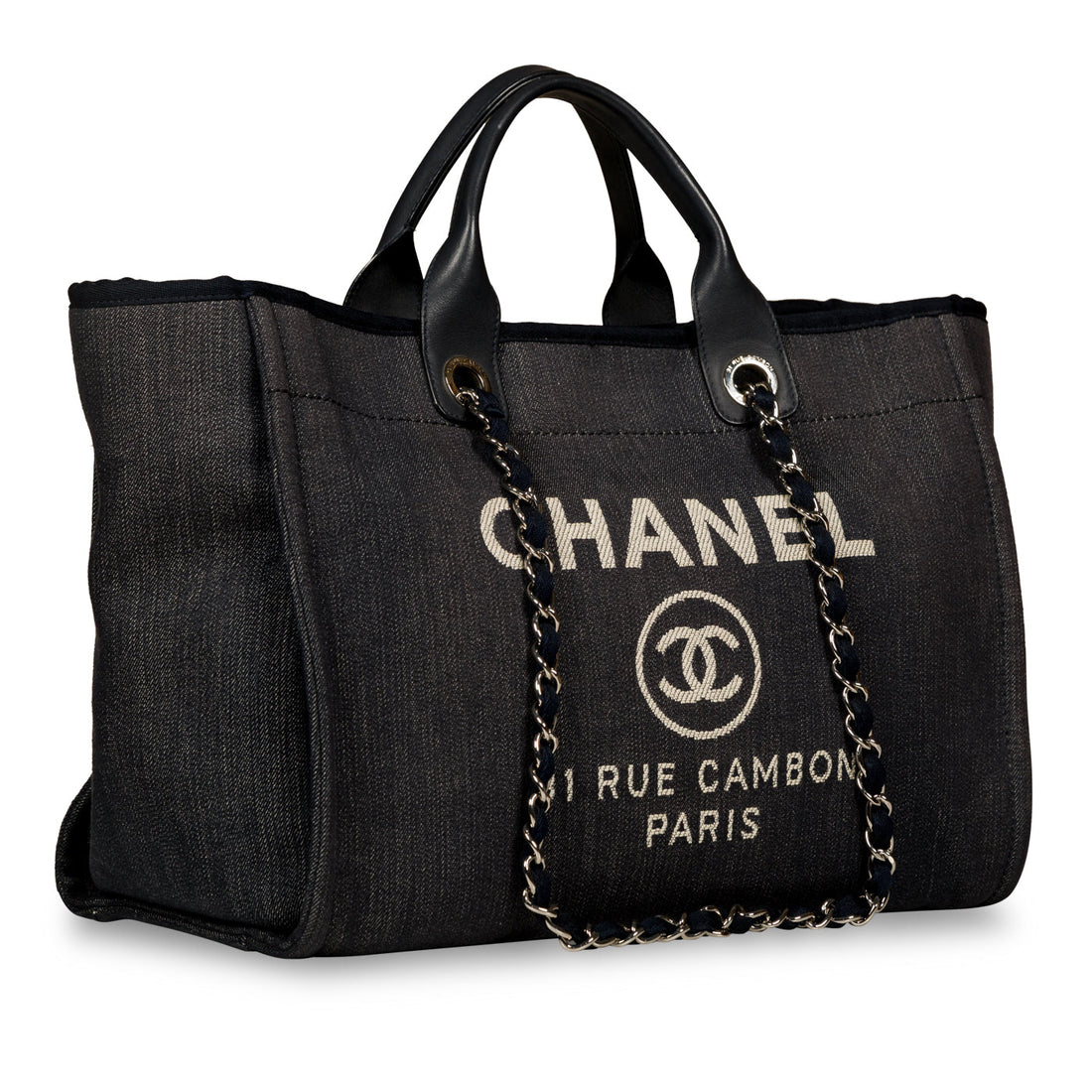 Chanel Deauville Tote Denim