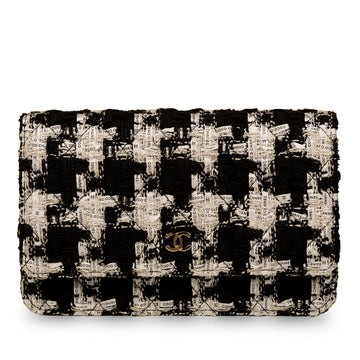 Chanel Wallet on Chain Tweed/Ribbon 20C