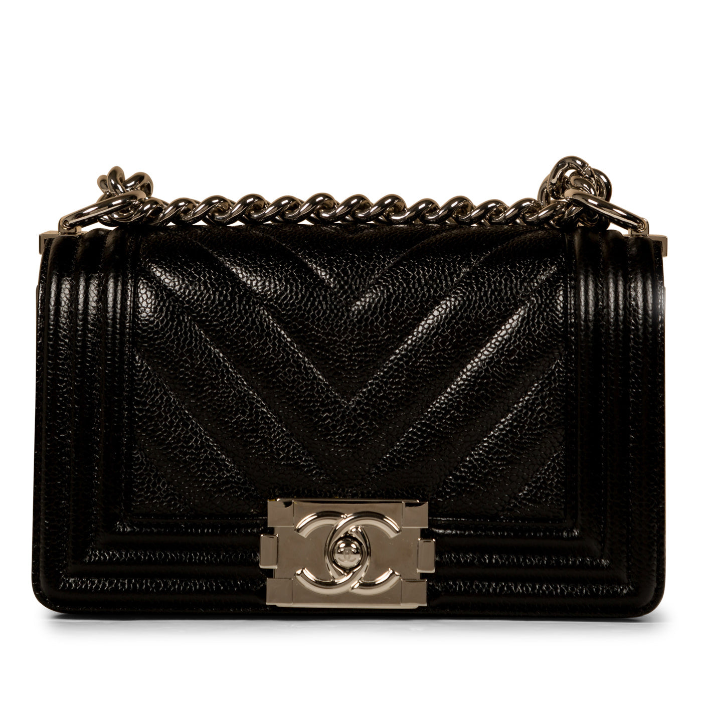 Chanel Small Boy Bag SHW