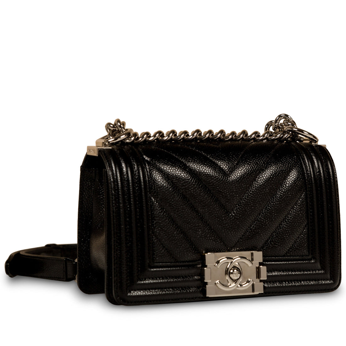 Chanel Small Boy Bag SHW