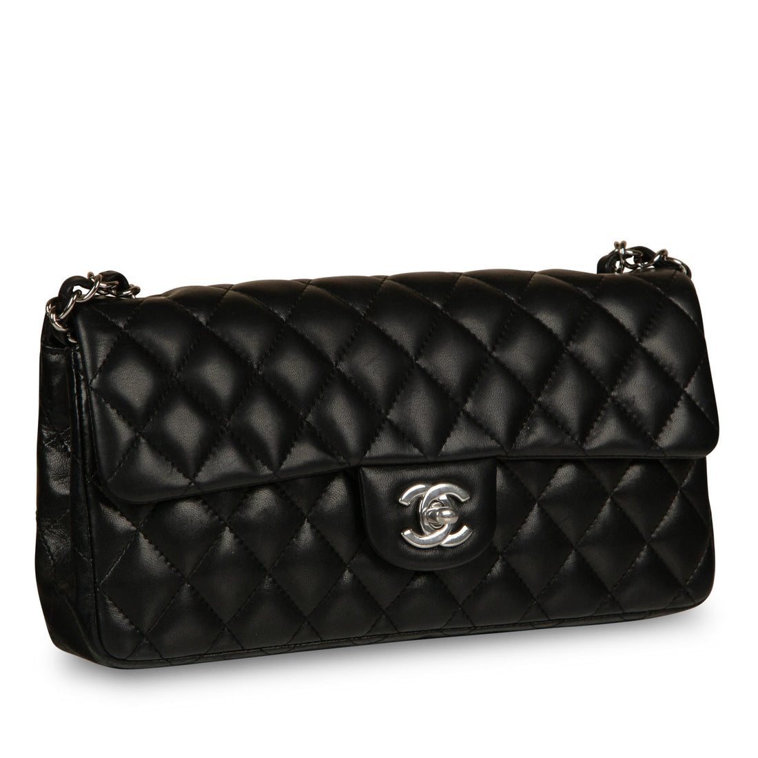 Chanel East West Flap Bag