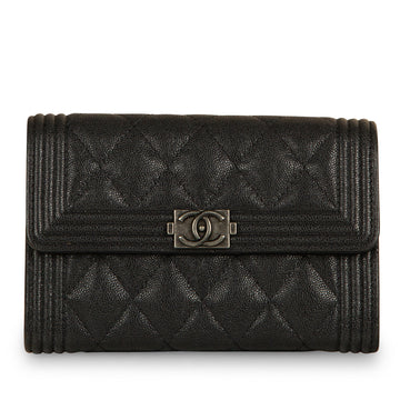 Chanel Boy Flap Wallet