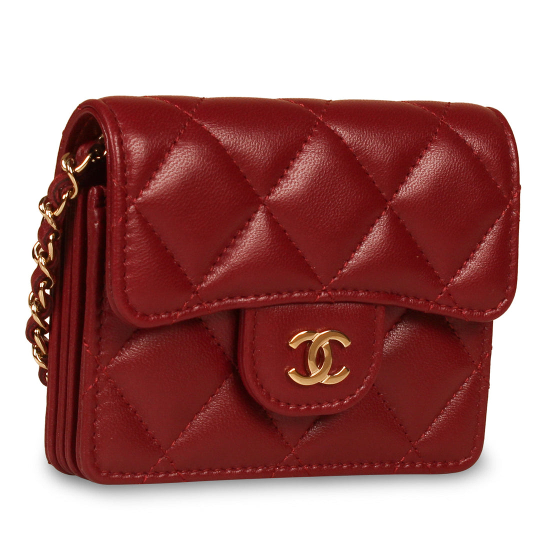 Chanel Classic Flap Cardholder on Chain