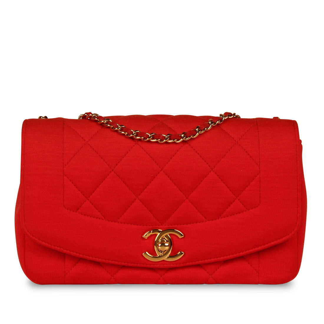 Chanel Small Jersey Diana Flap Bag