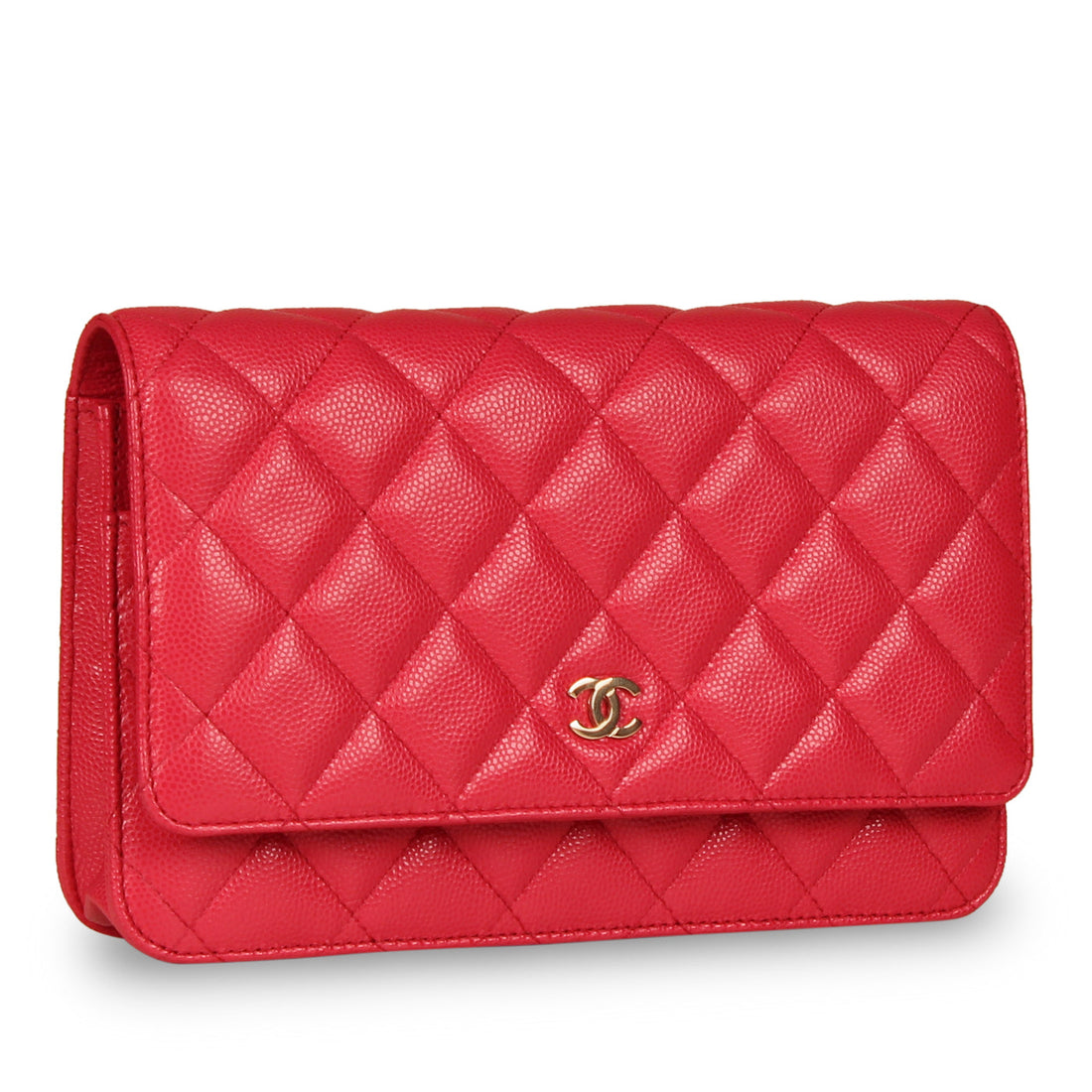 Chanel Classic Wallet on Chain Pink Caviar