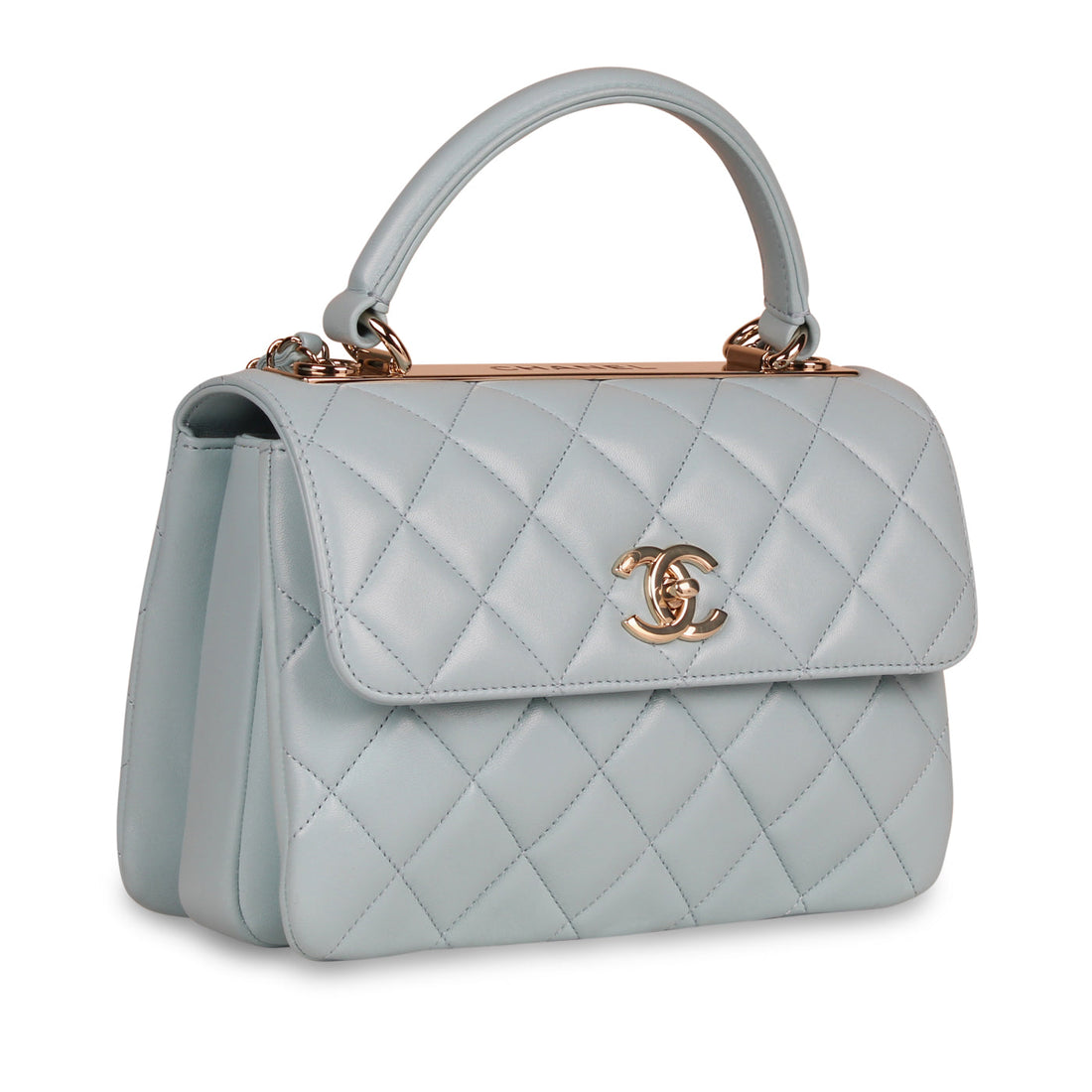 Chanel Trendy CC Flap Bag Small Tiffany Blue