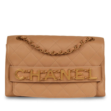 Chanel Medium Enchained Logo Flap Bag