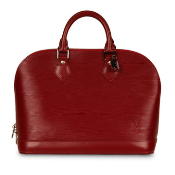 Louis Vuitton Alma PM Red Epi Leather