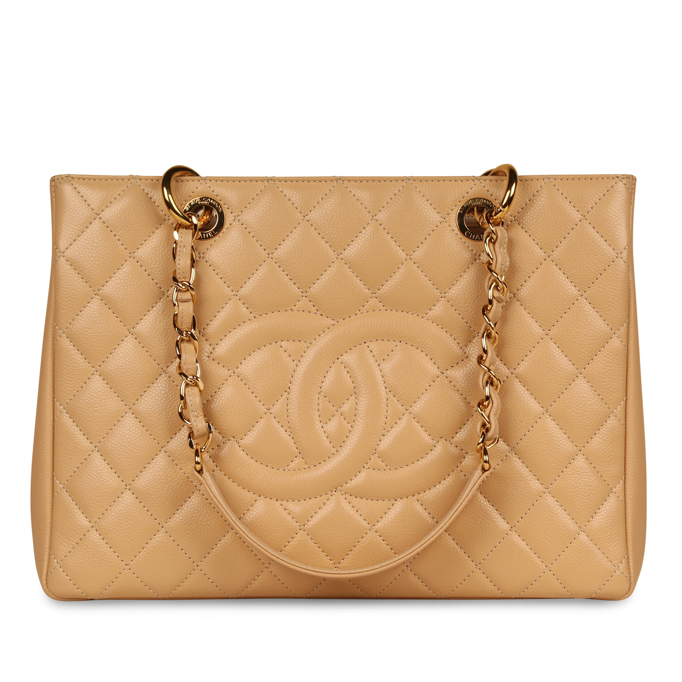 Chanel GST Beige Caviar