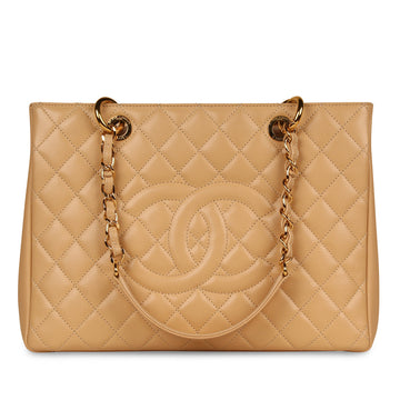 Chanel GST Beige Caviar