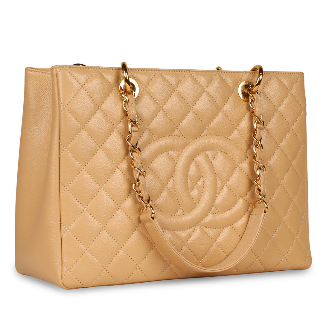 Chanel GST Beige Caviar