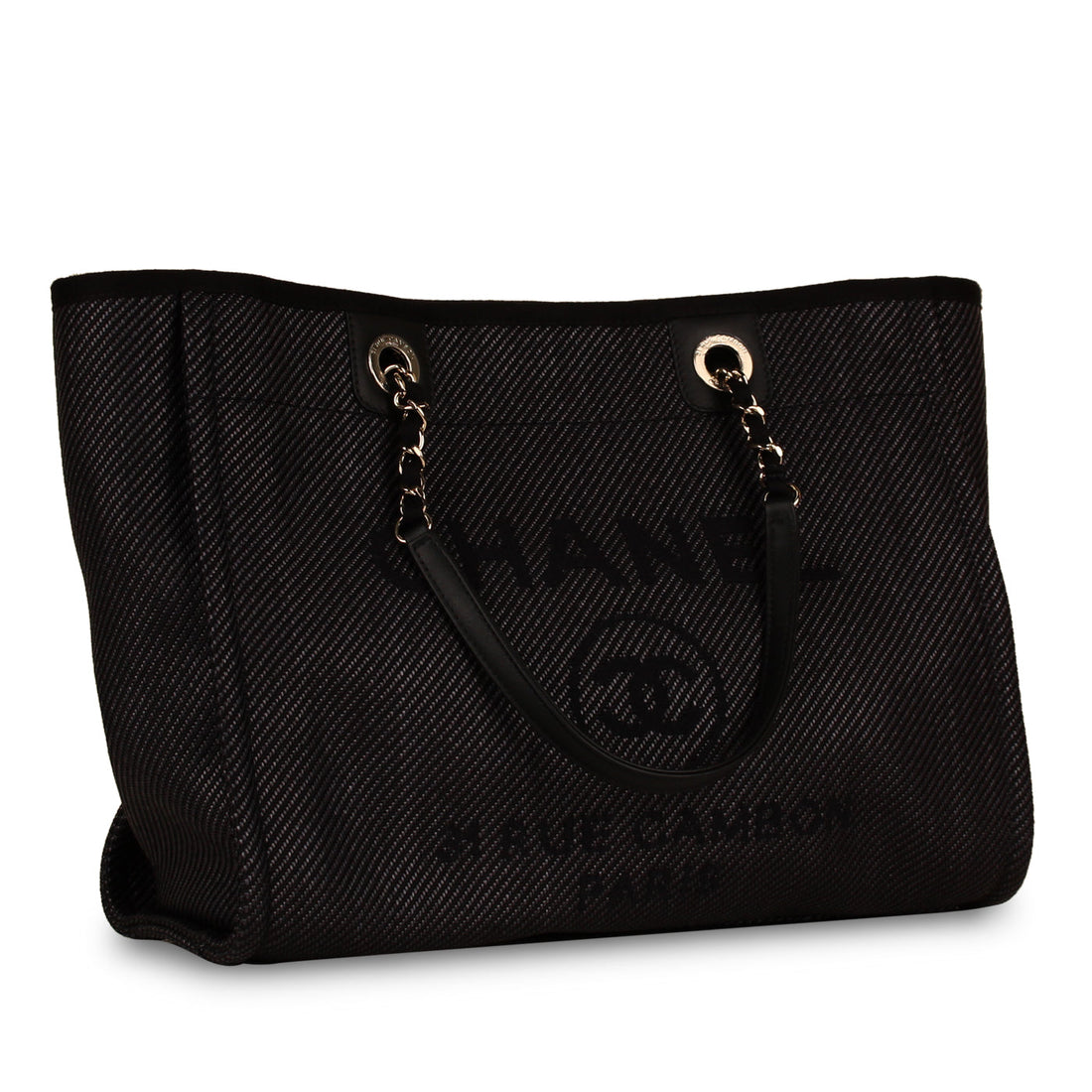 Chanel Denim Deauville Tote Small