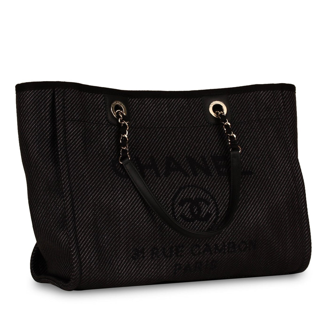 Chanel Denim Deauville Tote Small