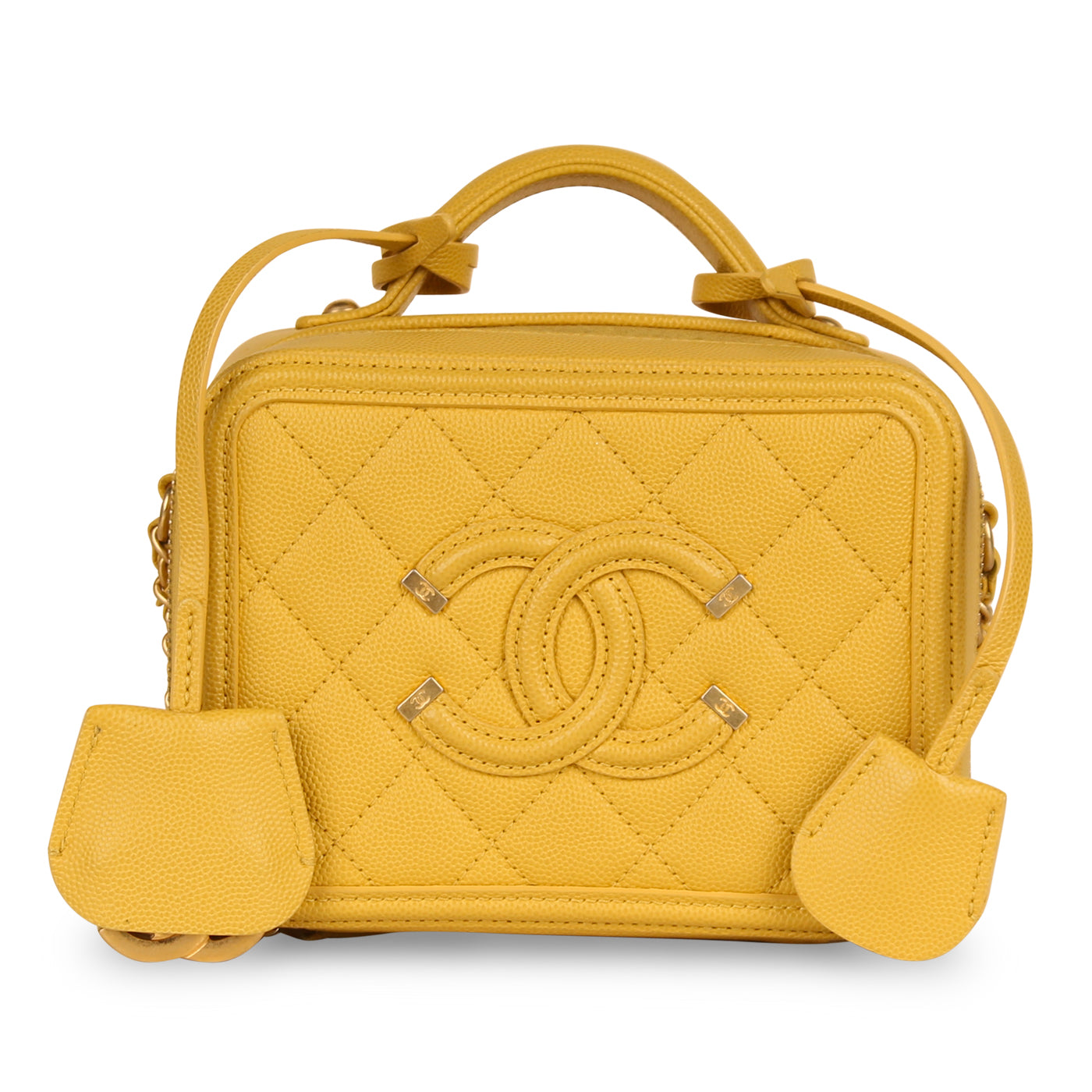 Chanel Filigree CC Vanity Case Mini