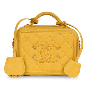 Chanel Filigree CC Vanity Case Mini