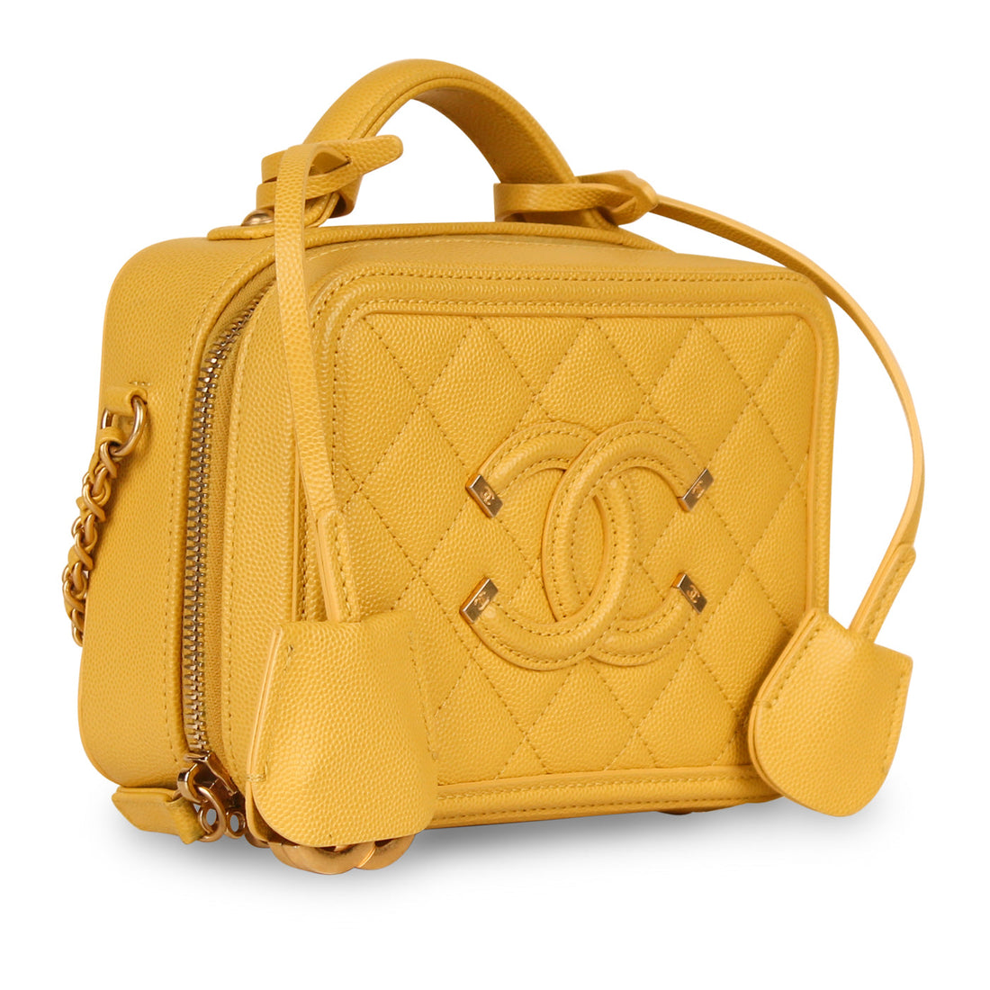 Chanel Filigree CC Vanity Case Mini