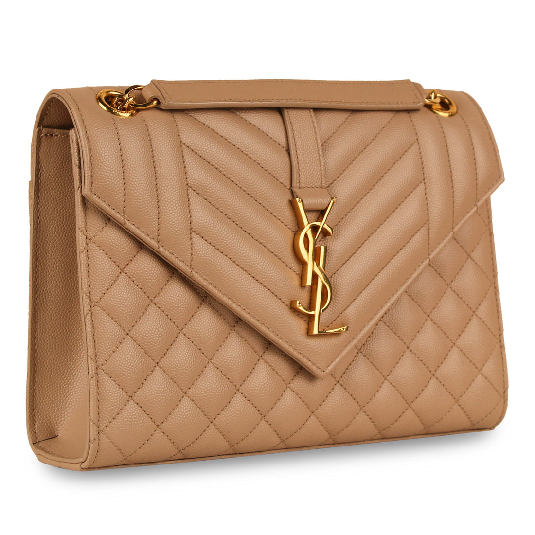 Yves Saint Laurent Envelope Mix Matelasse Bag