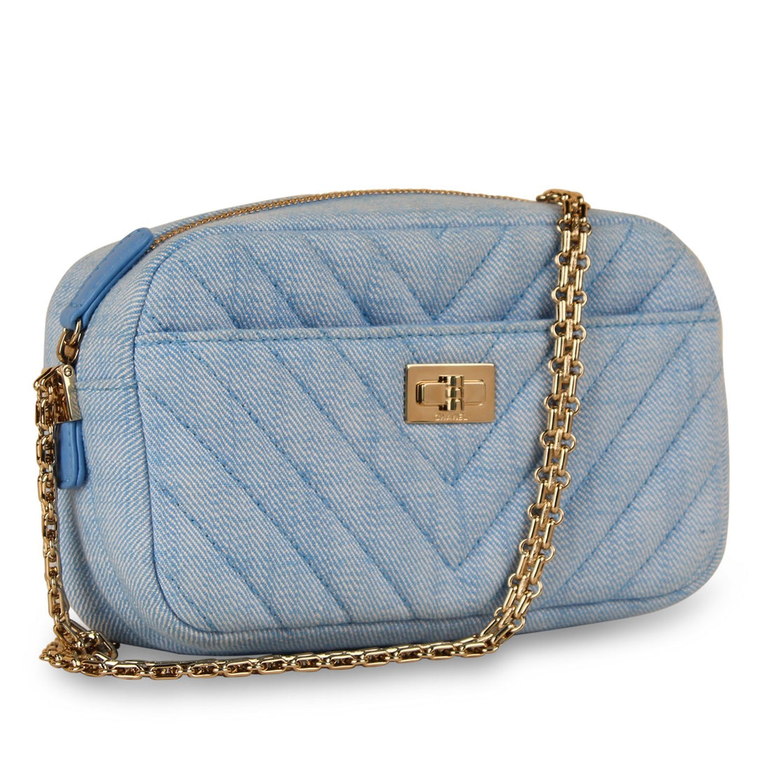 Chanel Denim 2.55 Reissue Camera Bag