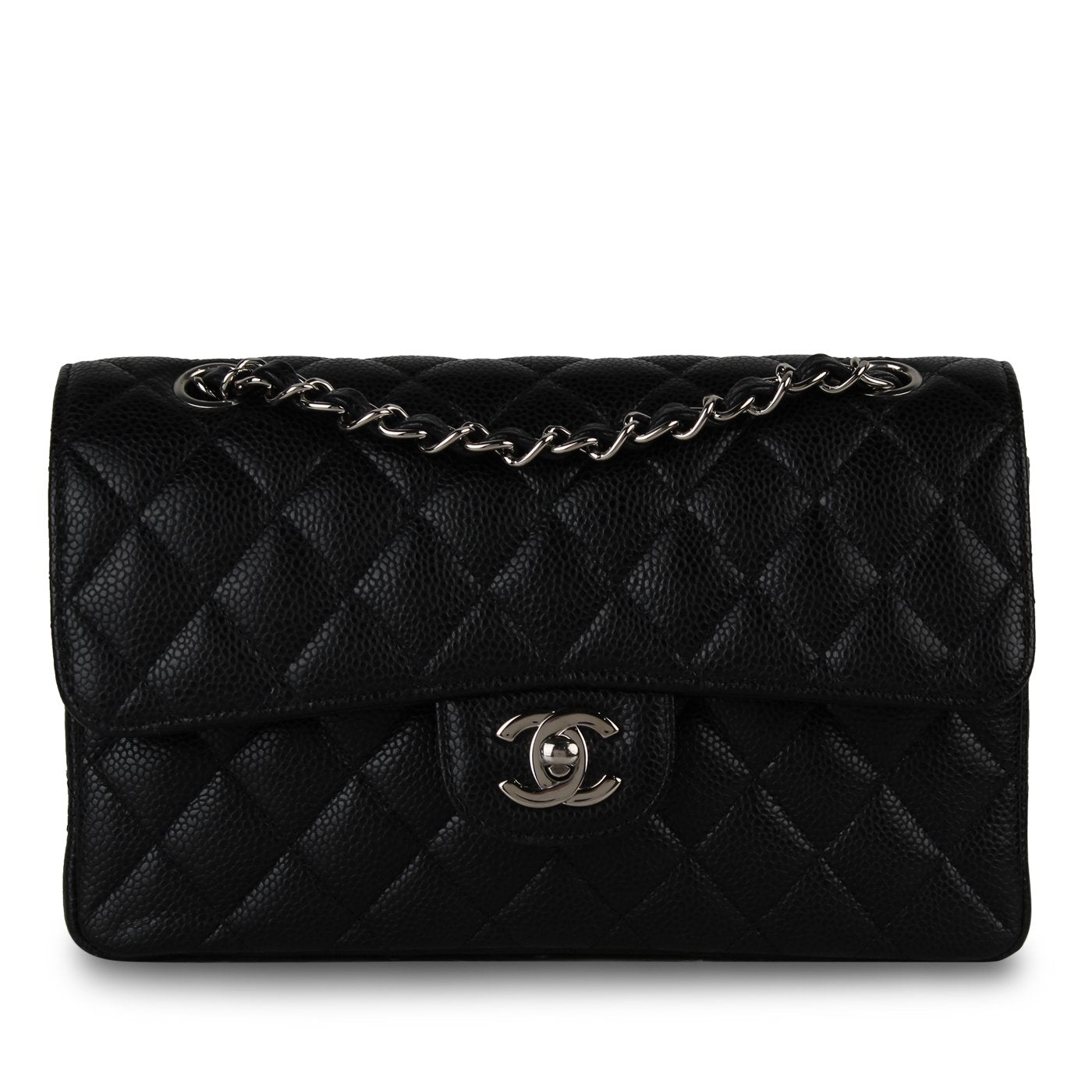 Chanel Small Classic Flap Black Caviar