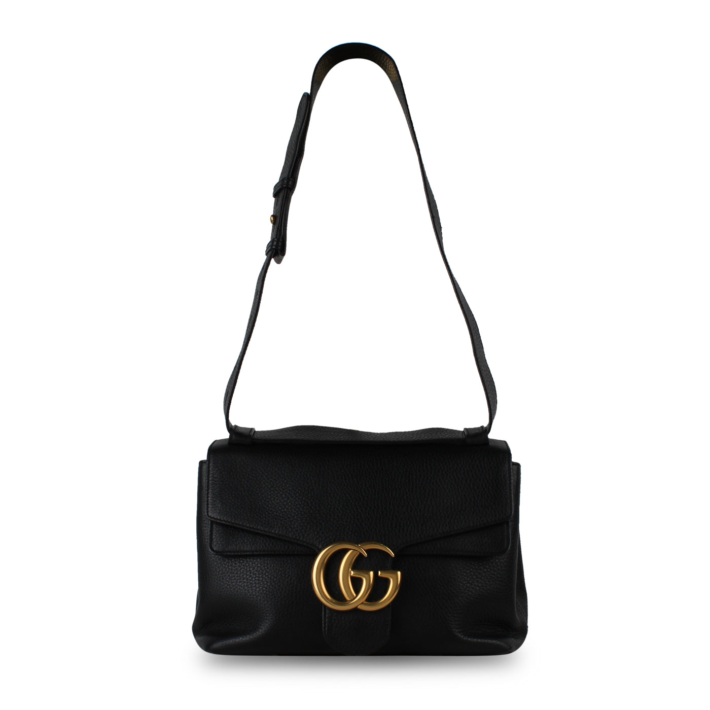 Gucci Marmont Leather Shoulder Bag
