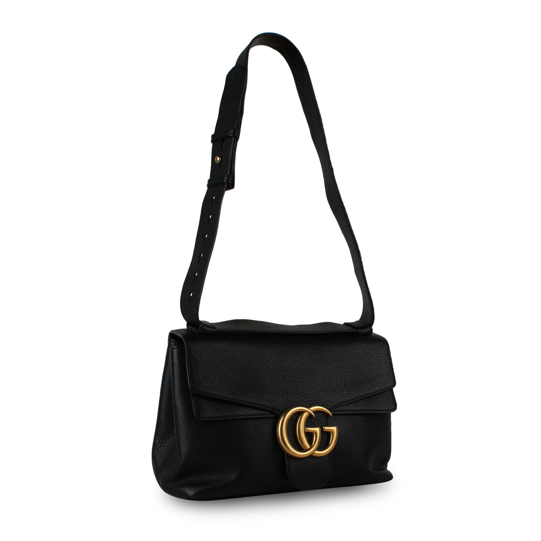 Gucci Marmont Leather Shoulder Bag