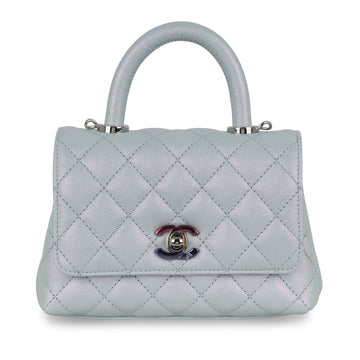 Chanel Mini Coco Handle Iridescent