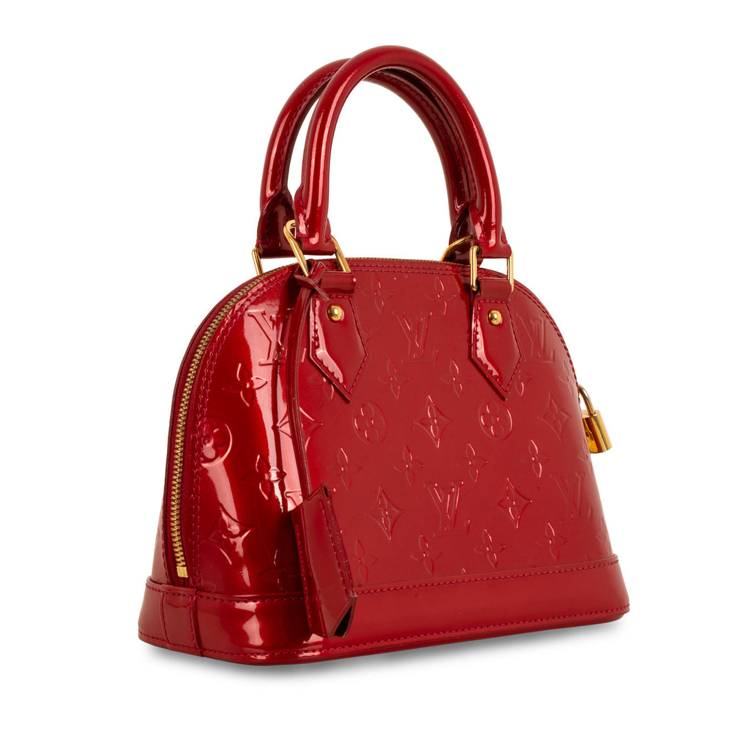 Louis Vuitton Alma BB Red Vernis
