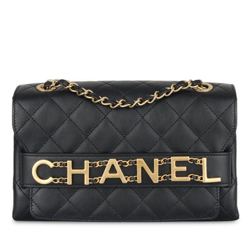 Chanel Enchained Logo Flap Bag
