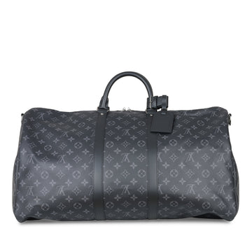 Louis Vuitton Keepall Bandouliere 55 Monogram Eclipse