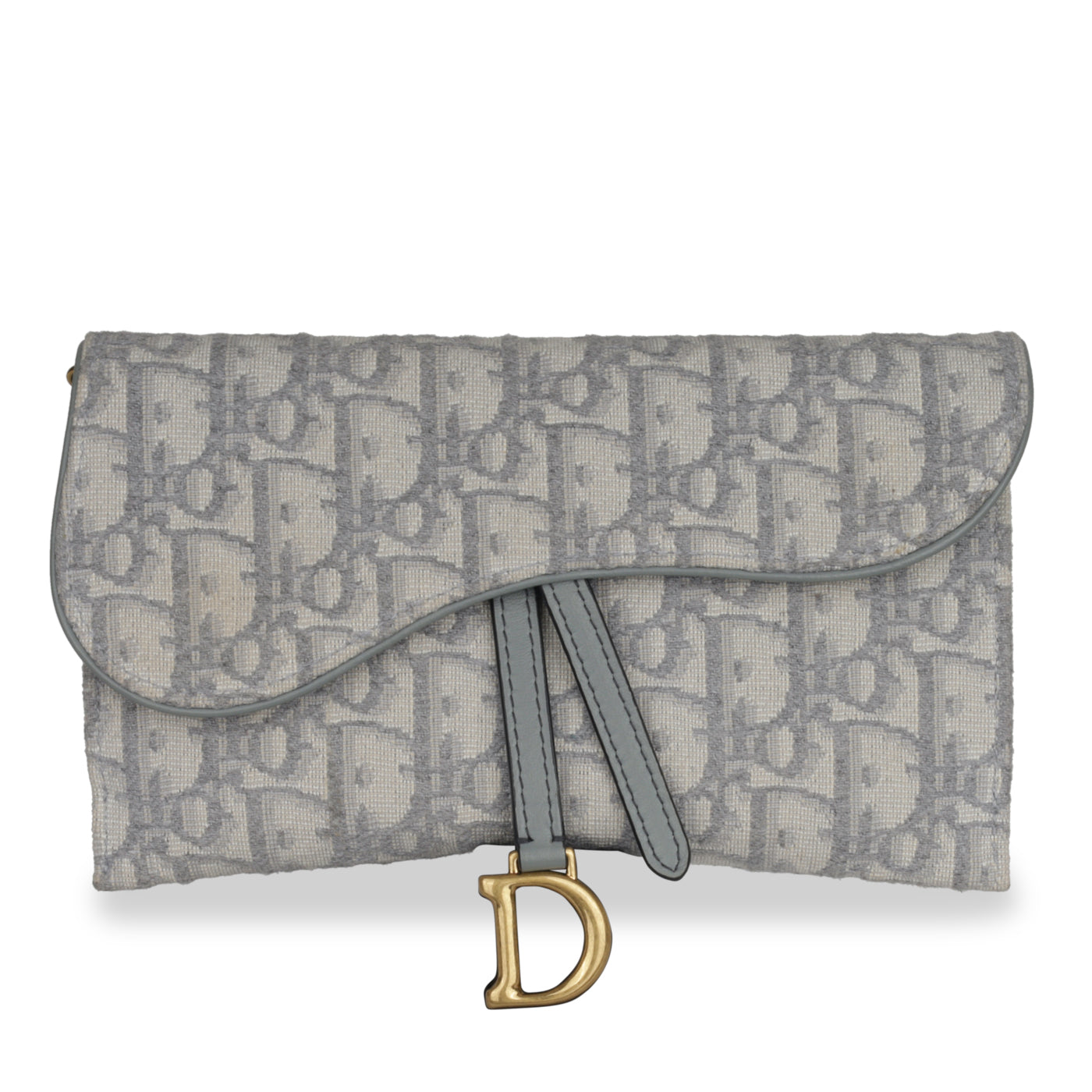 Christian Dior Saddle Wallet On Chain
