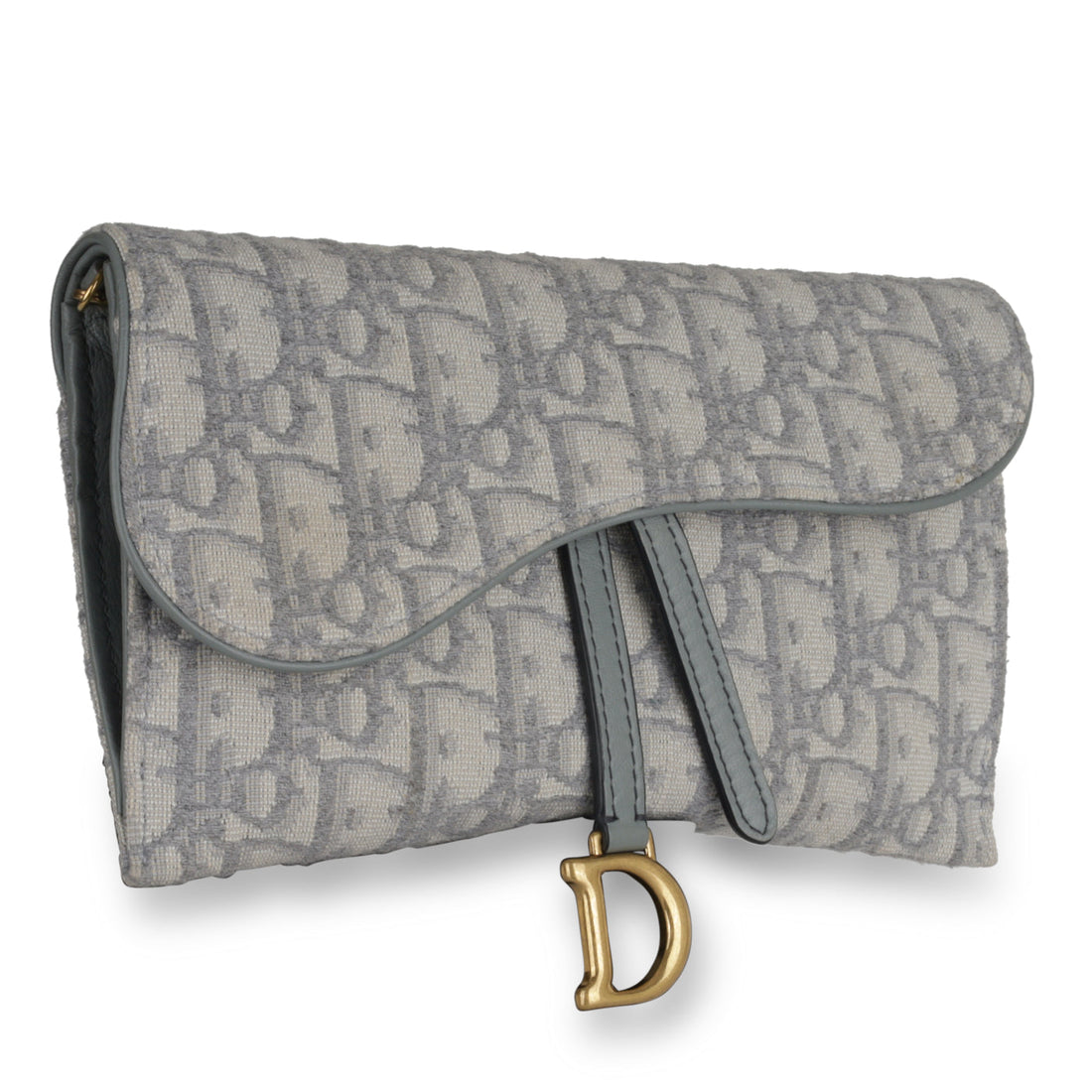 Christian Dior Saddle Wallet On Chain
