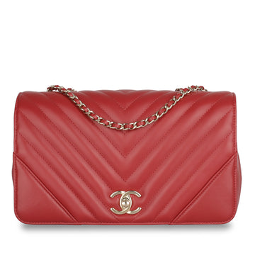 Chanel Chevron Statement Flap Bag