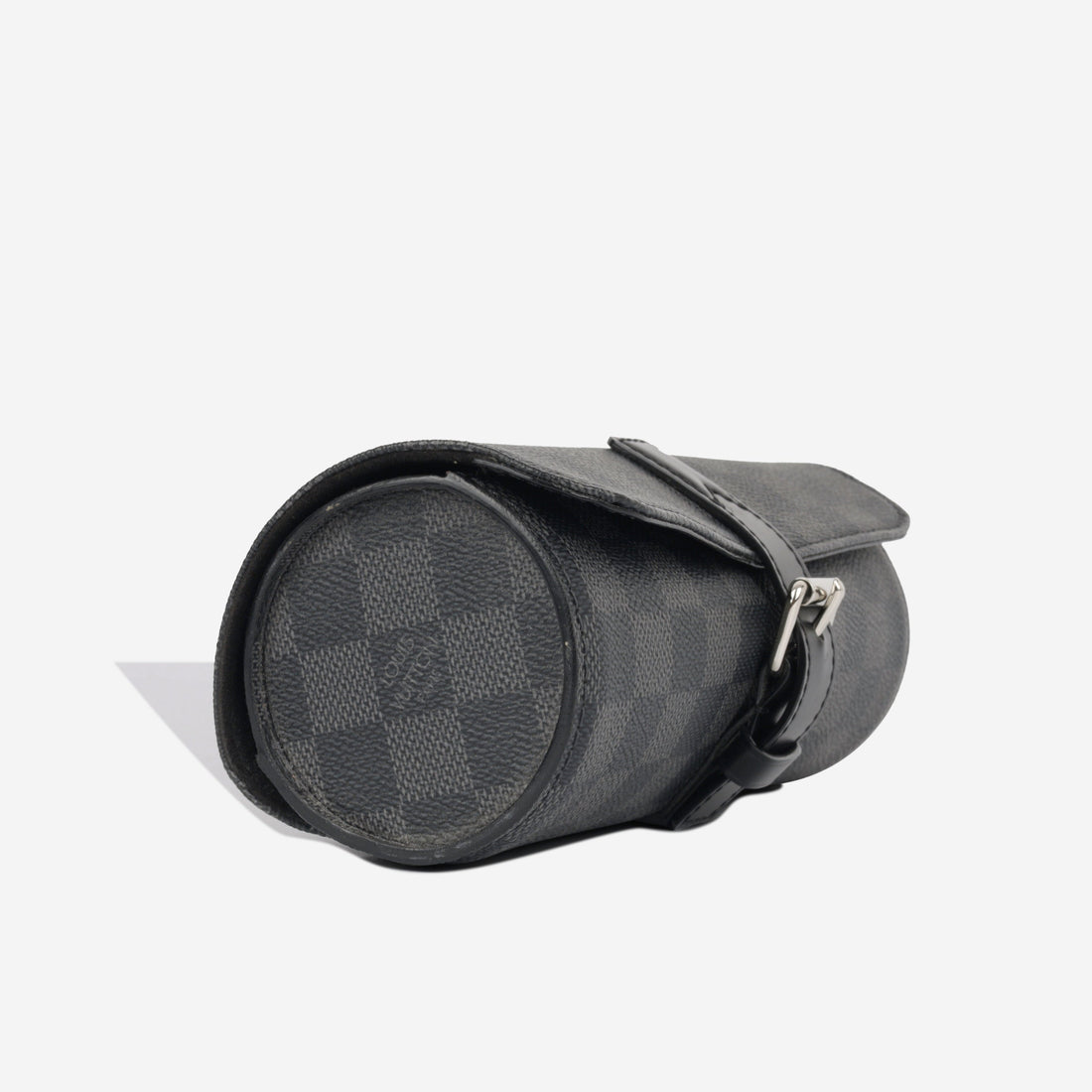 Louis Vuitton 3 Watch Case Damier Graphite
