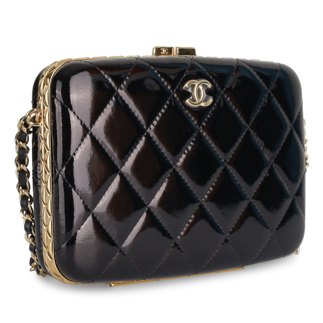 Chanel Box Clutch on Chain