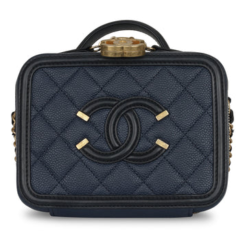 Chanel Filigree CC Vanity Case Mini